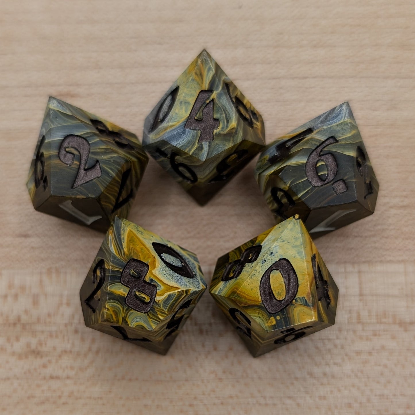 Five d10 Set