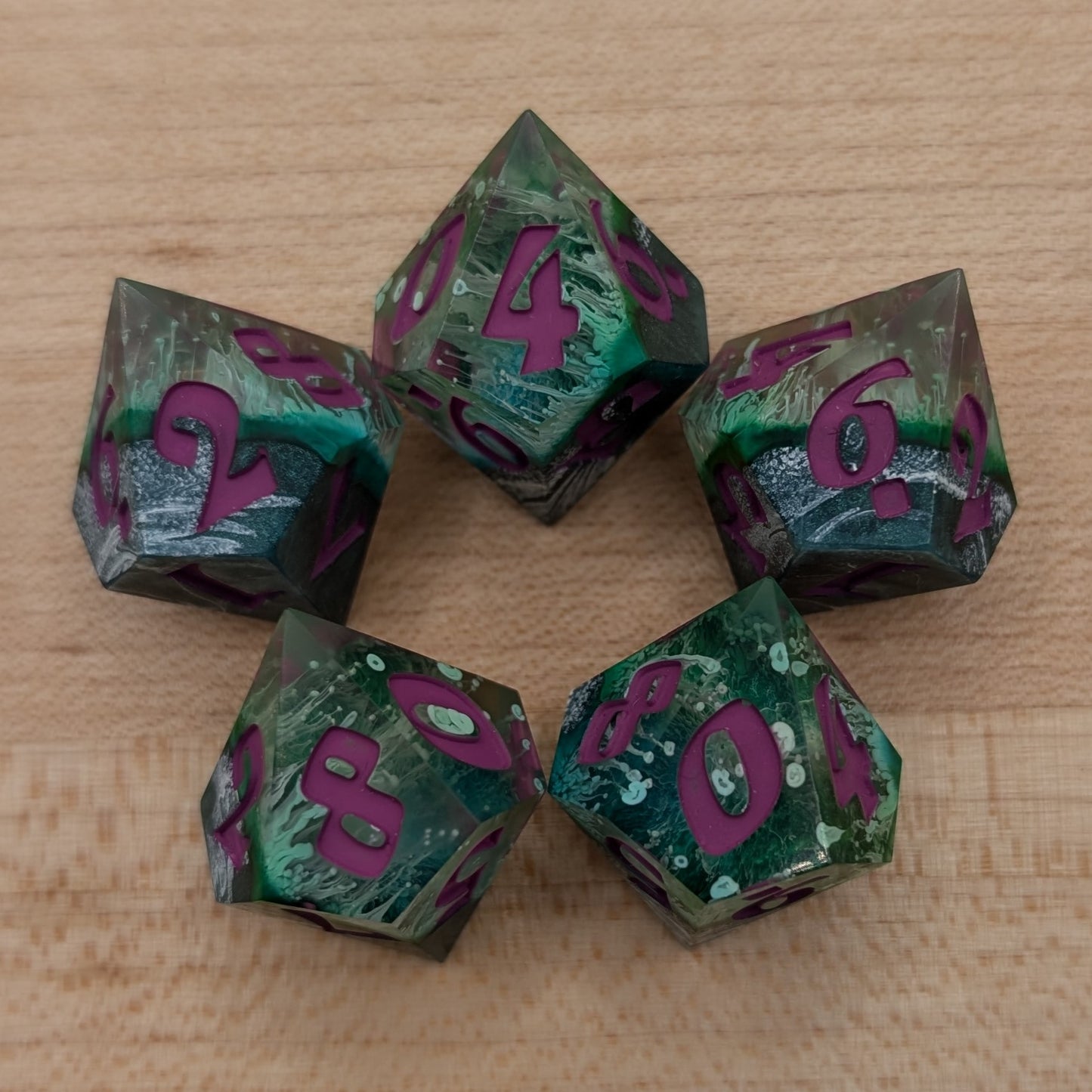 Five d10 Set