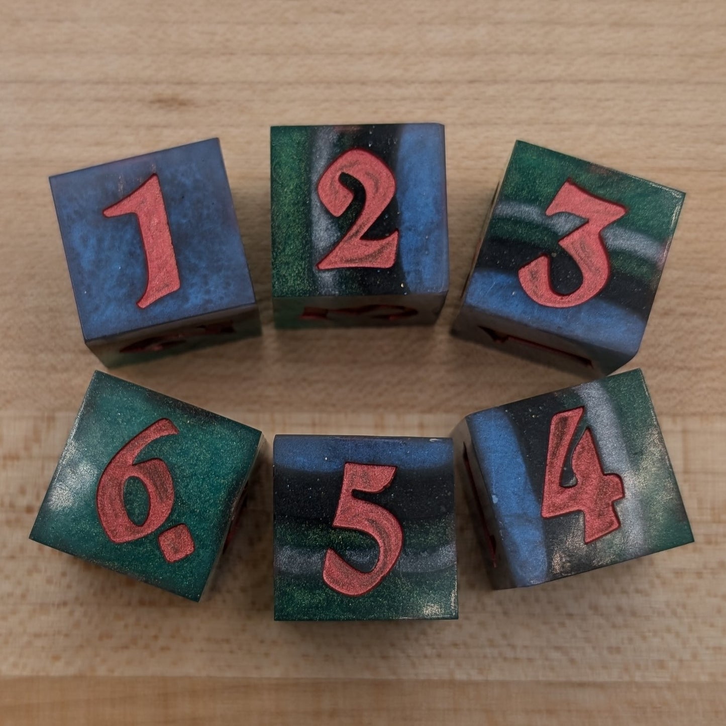 Six d6 Set