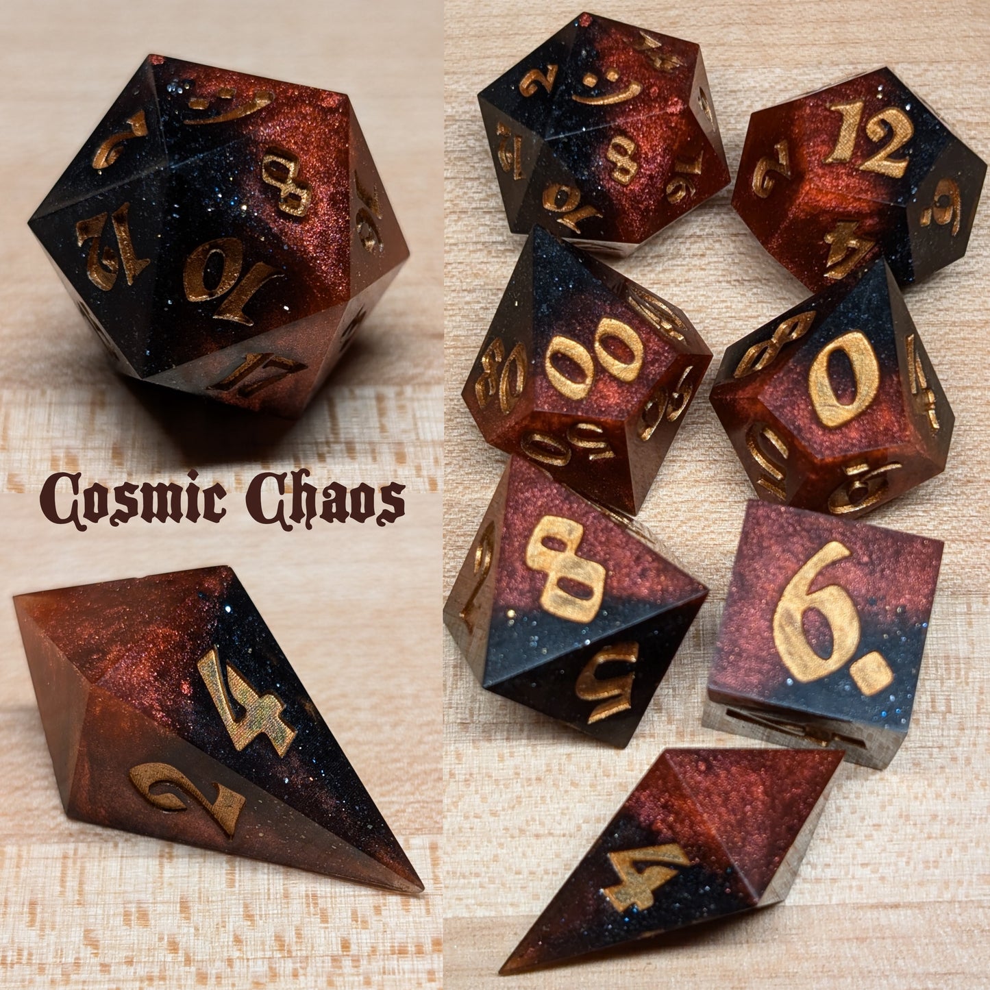 7 Piece Dice Set