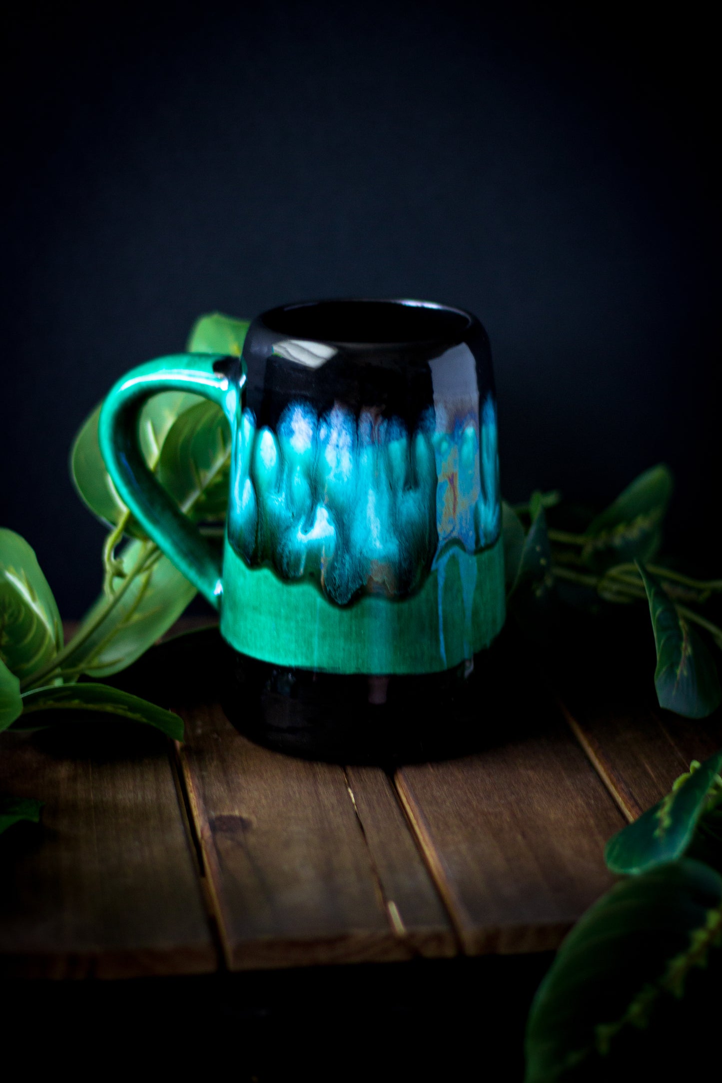 Color Melt Pottery Mug